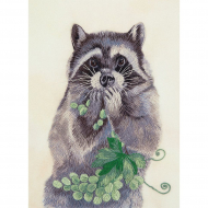 Набор для вышивания PANNA Живая картина арт. JK-2112 Лакомка 18,5х14 см