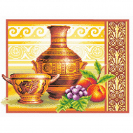 Набор для вышивания PANNA арт. V-0255 Греческий полдень 34,5х25,5 см