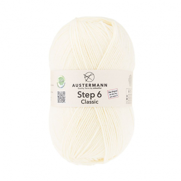 Пряжа Step 6 Classic EXP, 75% шерсть, 25% полиамид, 410 м, 150 г