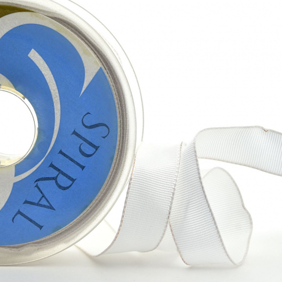 61250_Лента репсовая SAFISA, 39 мм, 25м, цвет 02, белый 61250_Лента репсовая SAFISA, 39 мм, 25м, цвет 02, белый