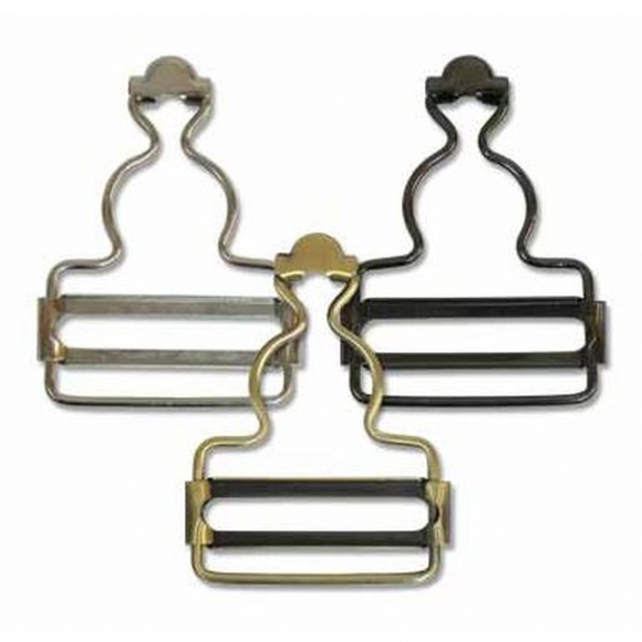 Застежка для комбинезона TB.JX.32 шир. 32мм цв. никель уп. 50шт