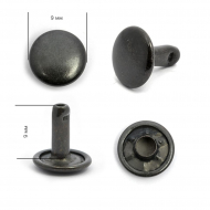 Хольнитены двухсторонние сталь New Star №33,5 9х9 (9,8мм) цв. оксид уп. 500шт