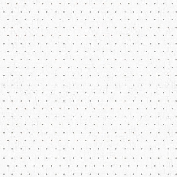 Ткань для пэчворка PEPPY Бабушкин Сундучок 140 г/м? 100% хлопок цв.БС-53 горох белый уп.50х55 см