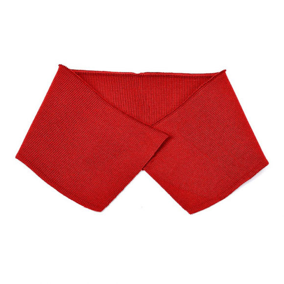 Воротник для поло, х/б 100% Россия DTP-1040/3044 цв.красный разм.10х40 см (±1) уп.10шт