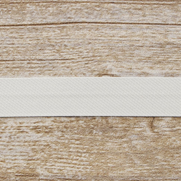 162140_Косая бейка хлопок/полиэстер, 20 мм, 20 м, цвет 27, Серый светлый