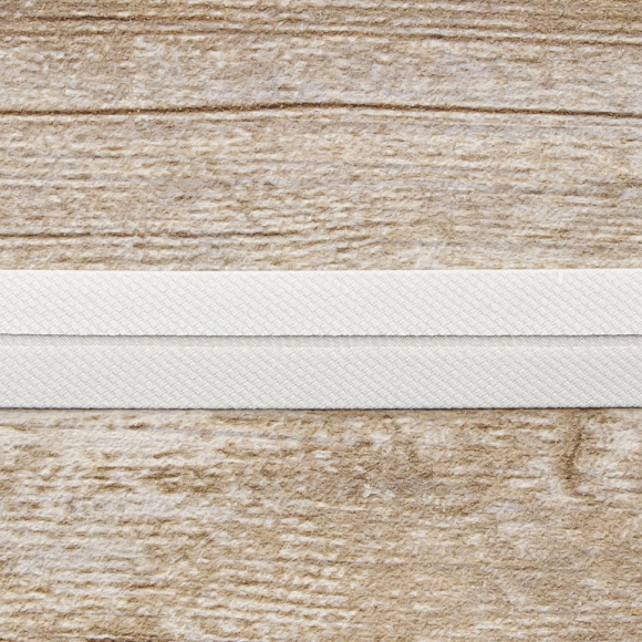 162140_Косая бейка хлопок/полиэстер, 20 мм, 20 м, цвет 27, Серый светлый