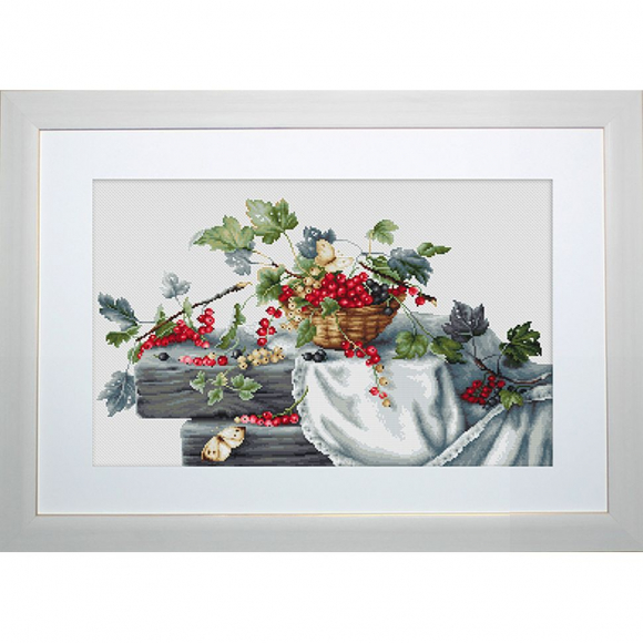 Набор для вышивания LUCA-S арт. B2262 Красная смородина 39,5х23,5
