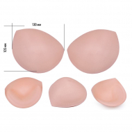 Чашечки корсетные TBY-11.02 с эффектом push-up р.one size цв. телесный уп.10 пар