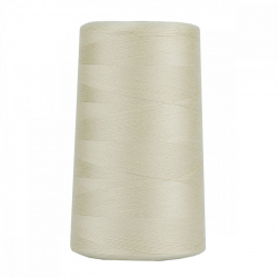 Нитки швейные 50/2 полиэстер 5000 ярд цв.204 бежевый MAX