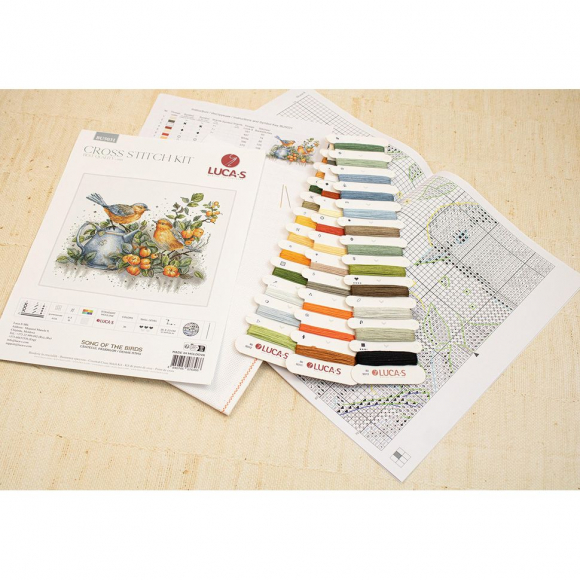 192143_Набор для вышивания "Песня птиц"