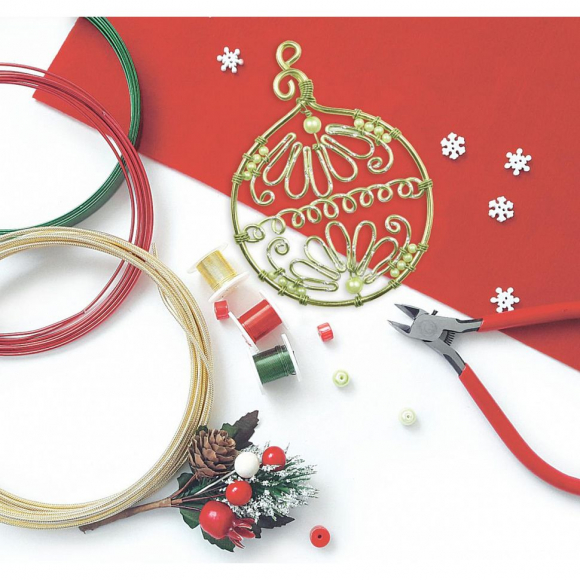 Набор для вышивания Crystal Art арт.Т-45 Калейдоскоп игрушек. Шарик 9,5х12,5 см