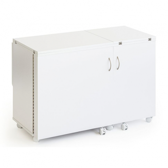 Стол раскладной для швейной машины с раскройным местом ECLIPSE, белый