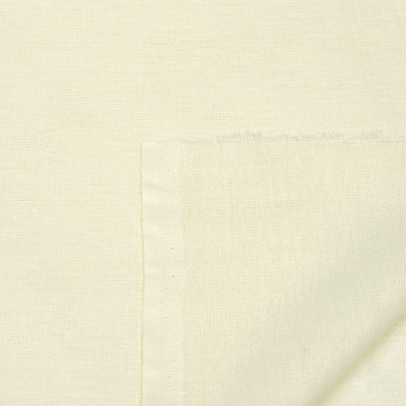 Ткань бязь гладкокрашен.120г/м шир.220см 100%хлопок цв.сливочный уп.10м