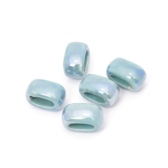 Бусины керамические TESОRO арт.TS-394 цв.035 15х8 мм 20