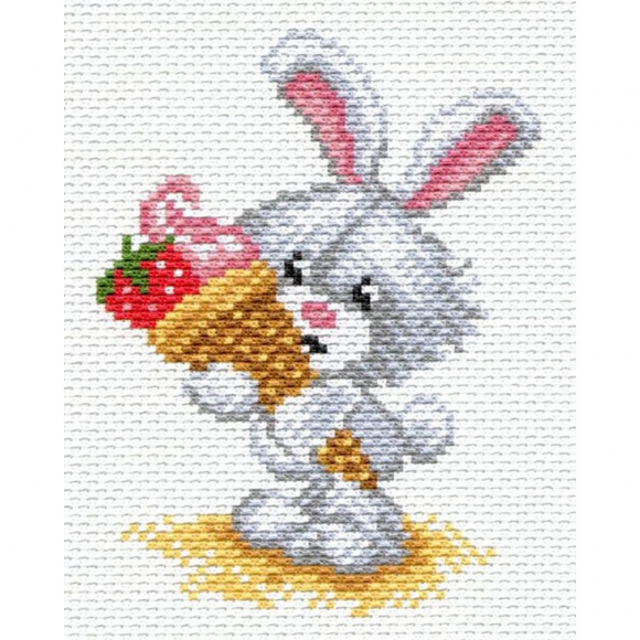 Набор для вышивания МАТРЕНИН ПОСАД арт.16х20 - 1656Н Зайка