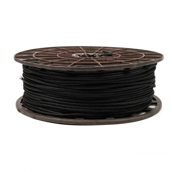 Веревка полипропилен 08мм цв.черный уп.200м