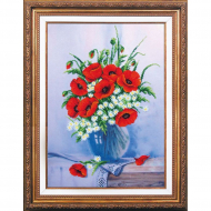 Набор для вышивания бисером МАГИЯ КАНВЫ арт.Б277 Просто лето 32х45 см