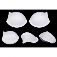 Чашечки корсетные AC-50.78m с эффектом push-up р.85 цв. белый уп.5 пар