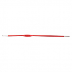 47463 Knit Pro Крючок для вязания Zing 2,5мм, алюминий, гранатовый