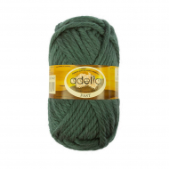 Пряжа ADELIA FAST (78% акрил, 22% шерсть) 3х150г/45м цв.12 зеленый