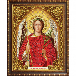 Набор для изготовления картин АЛМАЗНАЯ ЖИВОПИСЬ арт.АЖ.5013 Икона Ангел хранитель 22х28 см