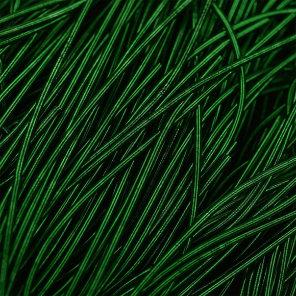 Канитель мягкая, гладкая арт.KAN/MK1,3-19 матовый, цв.темно-зеленый уп.100 г