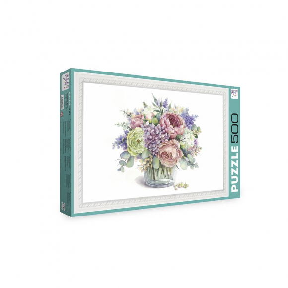 Пазл ФРЕЯ арт.PZL-500/15 Пионы в вазе 32,5х47,5 см