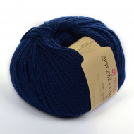 Пряжа для вязания ПЕХ Детский каприз Fit (100% акрил) 5х50г/225м цв.795 яр.синий