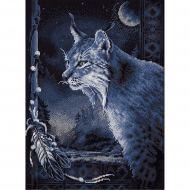 Набор для вышивания PANNA арт. J-1960 Легенда о рыси 23,5х32,5 см