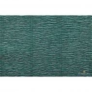 Бумага гофрированная Италия 50см х 2,5м 180г/м? цв.560 т.зеленый