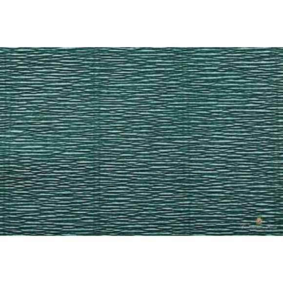 Бумага гофрированная Италия 50см х 2,5м 180г/м? цв.560 т.зеленый Бумага гофрированная Италия 50см х 2,5м 180г/м? цв.560 т.зеленый