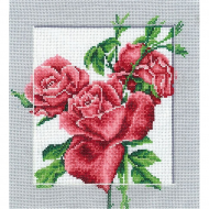 Набор для вышивания СДЕЛАЙ СВОИМИ РУКАМИ арт.С-45 Символы. Любовь 20,5х22,5 см