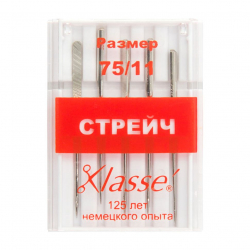33196_Иглы для бытовых швейных машин стрейч № 75