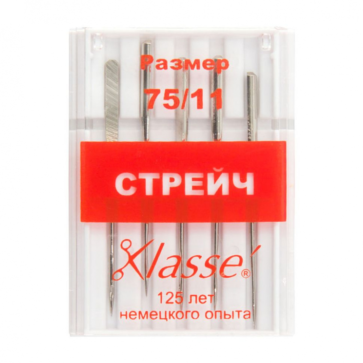 33196_Иглы для бытовых швейных машин стрейч № 75