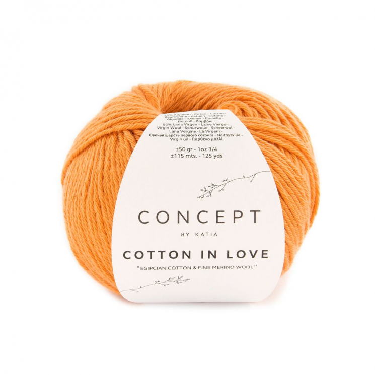 175752_Пряжа Cotton in Love, 50% хлопок, 50% мериносовая шерсть, 50 г, 115 м