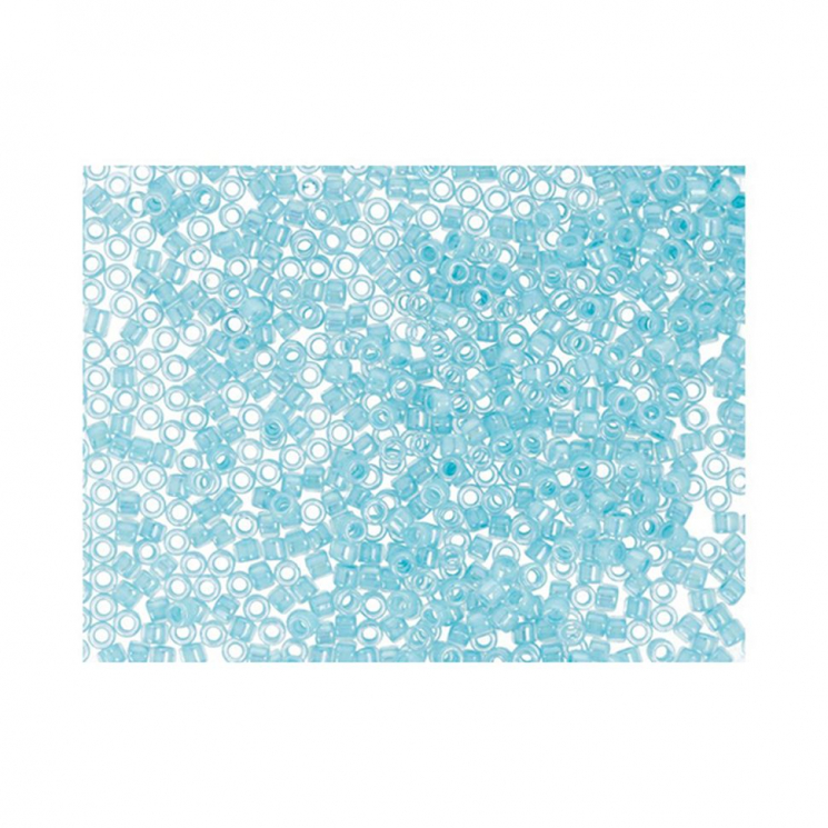Бисер Япония "TOHO" 11/0  TREASURE №1  1.6 мм 5 х 5 г №0793 св.голубой