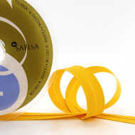 Косая бейка хлопок/полиэстер 20 мм, 25 м, цвет 33, светло-оранжевый