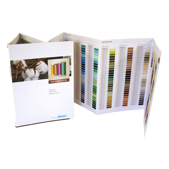 91465_Цветовая карта, AMANN GROUP METTLER, SILK-FINISH COTTON
