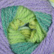 Пряжа для вязания ТРО Подмосковная (50% шерсть, 50% акрил) 10х100г/250м цв.принт 7354