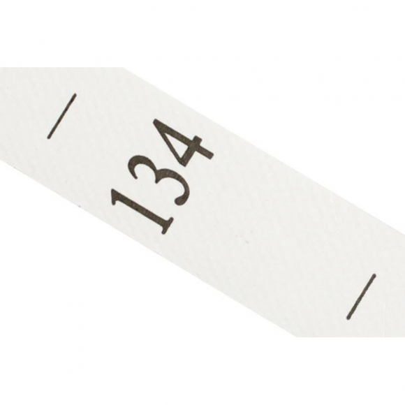 Размерники полиэстер 134 белый 10х25 мм ТВ в рул. 800 шт (20м) Размерники полиэстер 134 белый 10х25 мм ТВ в рул. 800 шт (20м)