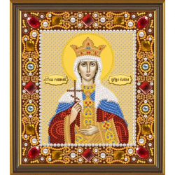 Набор для вышивания бисером НОВА СЛОБОДА арт.Д6153 Св.Царица Елена 13х15 см