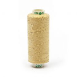 Нитки Dor Tak бытовые 40/2 полиэстер 366м цв.207 экрю