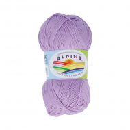 Пряжа ALPINA XENIA (100% мерсеризованный хлопок) 10х50г/240м цв.171 сиреневый