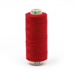 Нитки Dor Tak бытовые 40/2 полиэстер 366м цв.513 красный