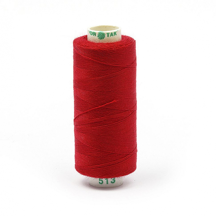 Нитки Dor Tak бытовые 40/2 полиэстер 366м цв.513 красный