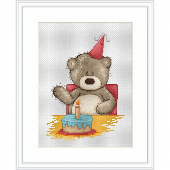64129_Набор для вышивания "Медвежонок Бруно"