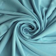 Ткань Трикотаж вискозный 270 г/м? 95% вискоза, 5% спандекс шир.150 см арт.Р.15169.06 цв.06 бирюзовый рул.25м