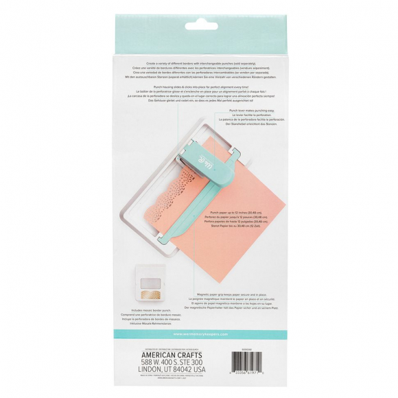 Доска "Alignment Guide" для вырубки по краю с помощью картриджей-дыроколов