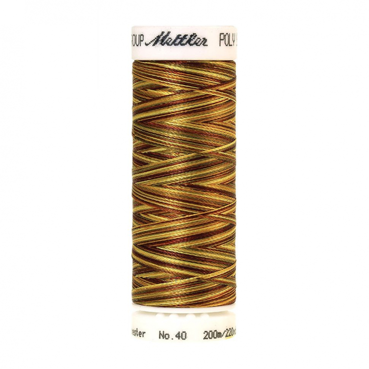 22835_Нить вышивальная мультиколор POLY SHEEN MULTI, 200 м