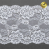 Кружево-стрейч KRUZHEVO арт.TBY.L838 шир.180мм цв.01 белый уп.25м
